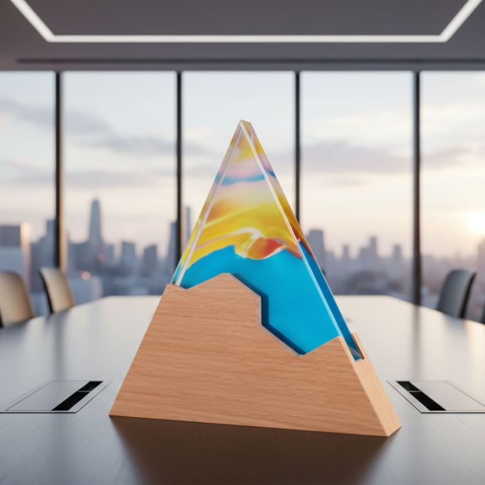 Premium Wooden Trophy Model - PT082