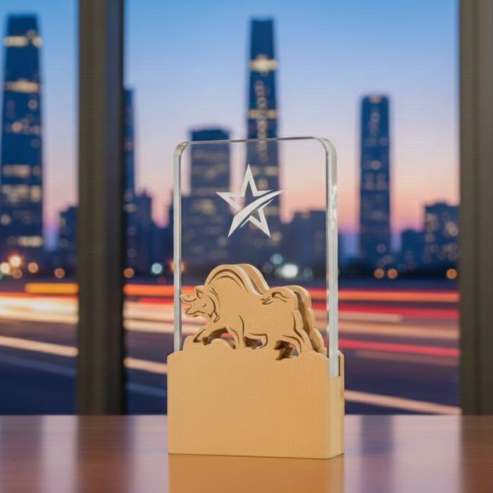 Premium Wooden Trophy Model - PT084