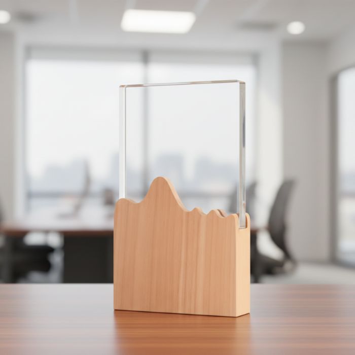 Premium Wooden Trophy Model - PT085