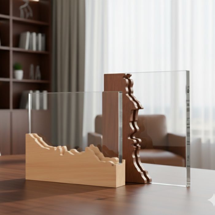 Premium Wooden Trophy Model - PT089