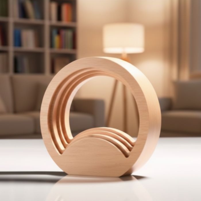 Premium Wooden Trophy Model - PT093