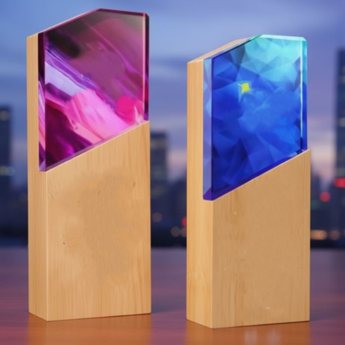 Premium Wooden Trophy Model - PT001