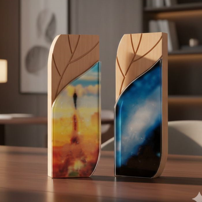 Premium Wooden Trophy Model - PT002