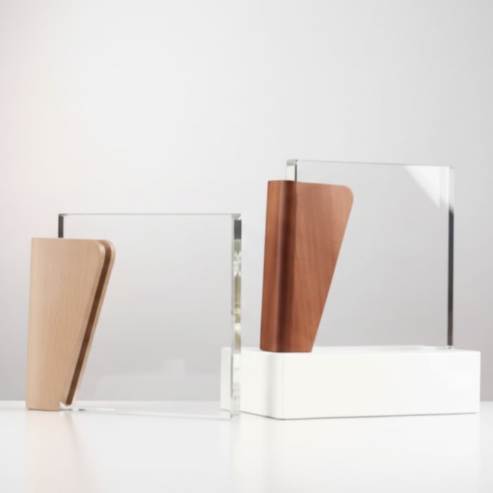 Premium Wooden Trophy Model - PT056