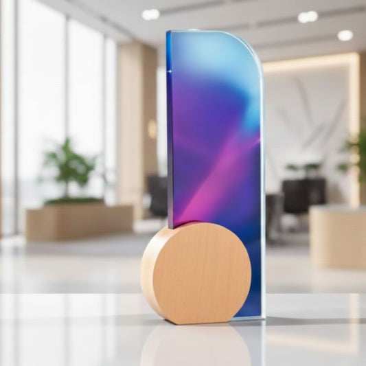 Premium Wooden Trophy Model - PT067