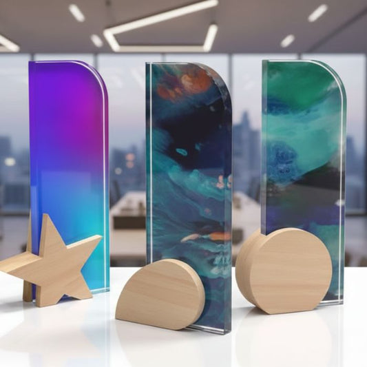 Premium Wooden Trophy Model - PT068