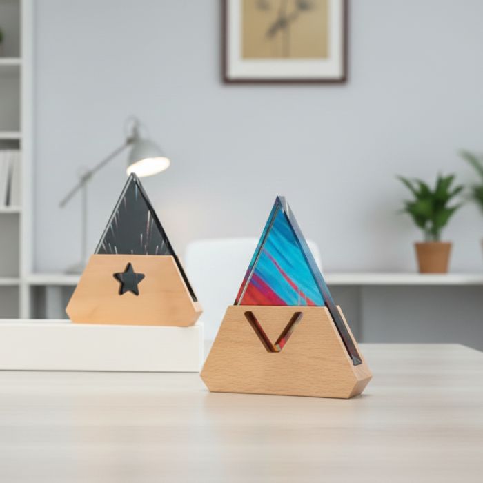 Premium Wooden Trophy Model - PT072