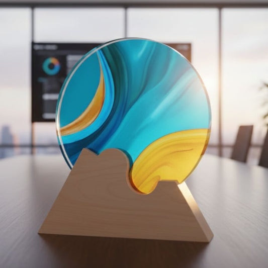 Premium Wooden Trophy Model - PT080