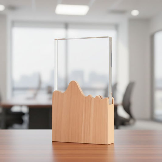 Premium Wooden Trophy Model - PT085