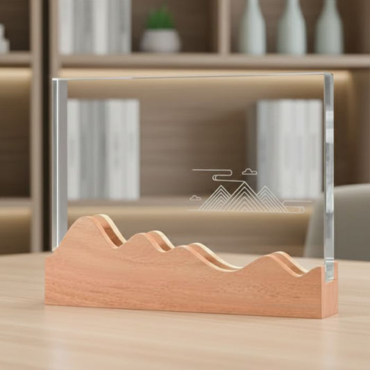 Premium Wooden Trophy Model - PT090