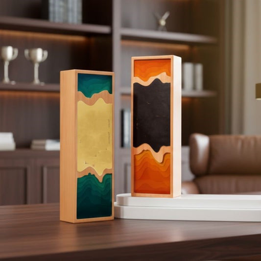 Premium Wooden Trophy Model - PT019