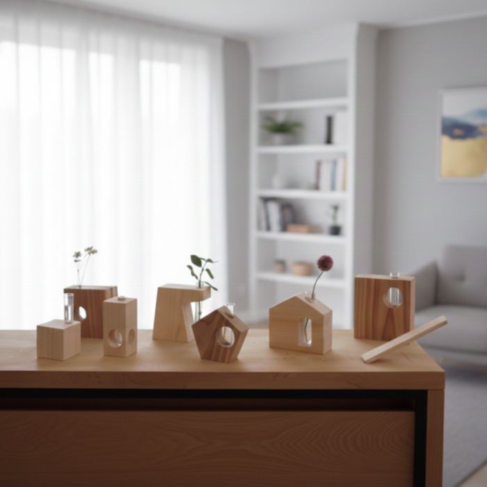 Laser Engraving Wood Model - LW043