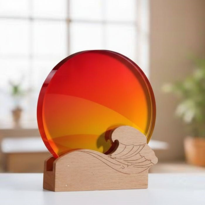 Premium Wooden Trophy Model - PT049