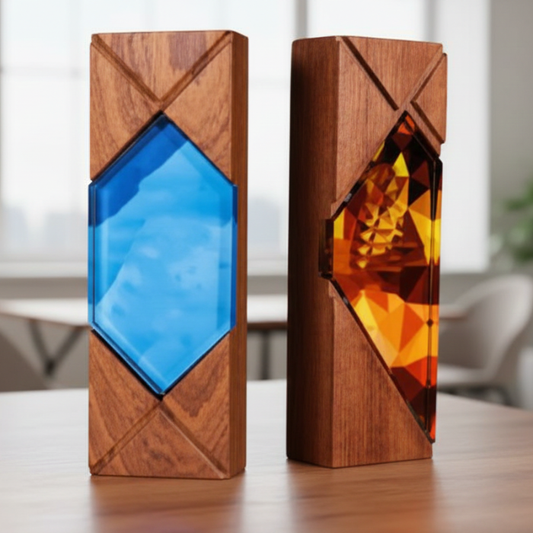 Premium Wooden Trophy Model - PT017