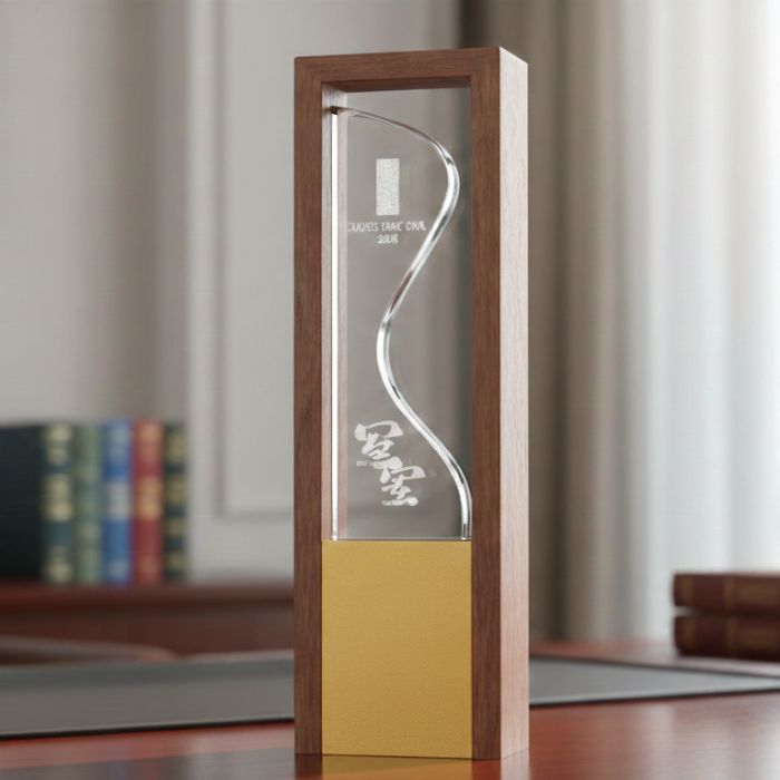 Premium Wooden Trophy Model - PT012