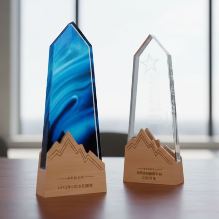 Premium Wooden Trophy Model - PT014