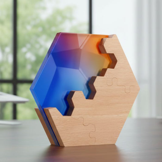 Premium Wooden Trophy Model - PT022