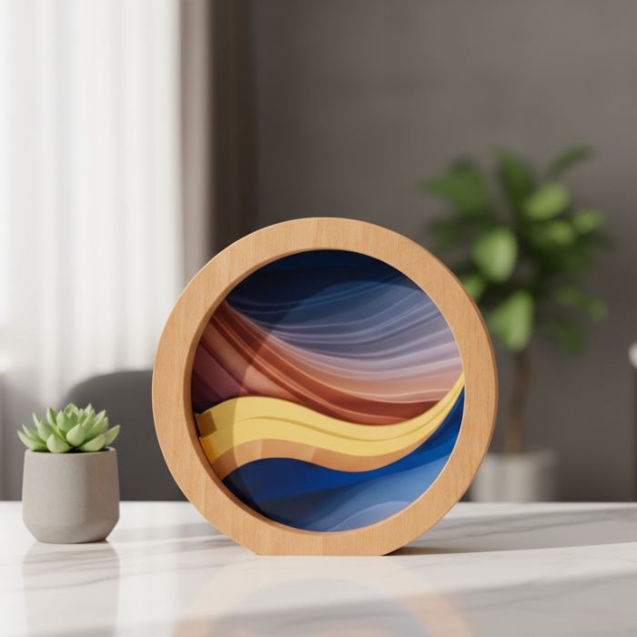 Premium Wooden Trophy Model - PT031