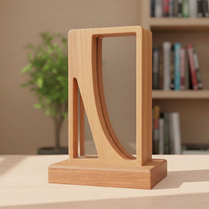 Premium Wooden Trophy Model - PT034