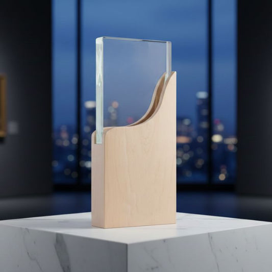 Premium Wooden Trophy Model - PT039