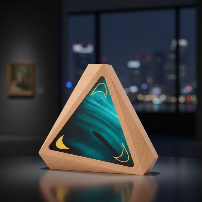 Premium Wooden Trophy Model - PT040