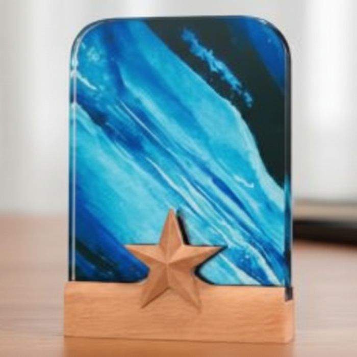 Premium Wooden Trophy Model - PT042