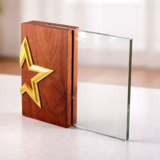 Premium Wooden Trophy Model - PT044