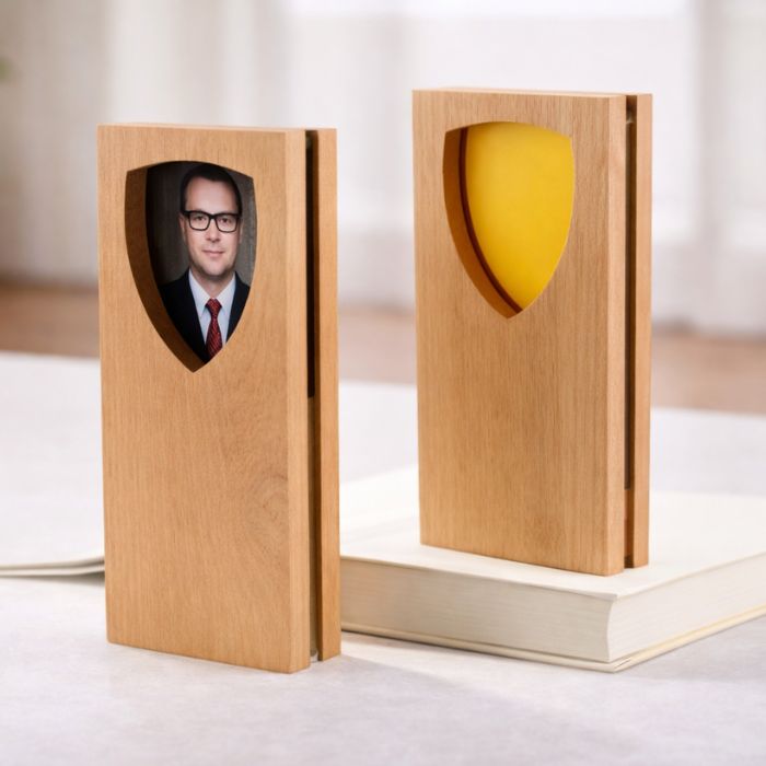 Premium Wooden Trophy Model - PT046