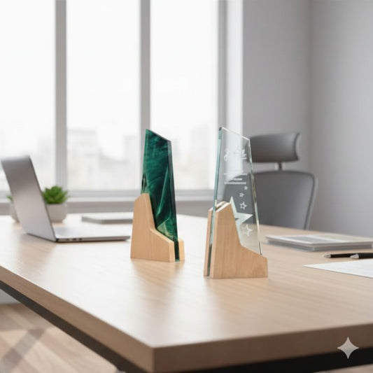 Premium Wooden Trophy Model - PT047