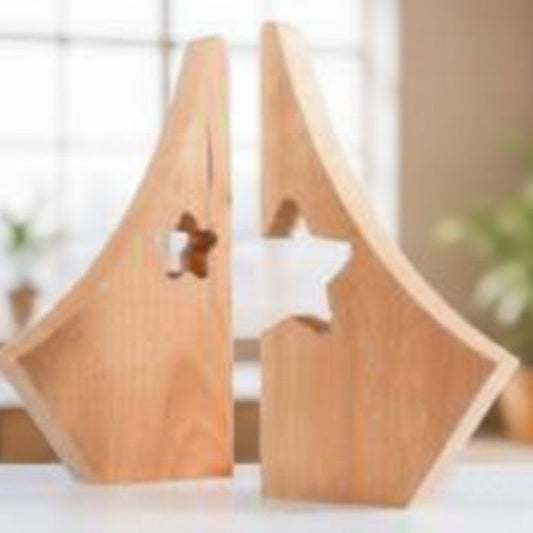 Premium Wooden Trophy Model - PT048