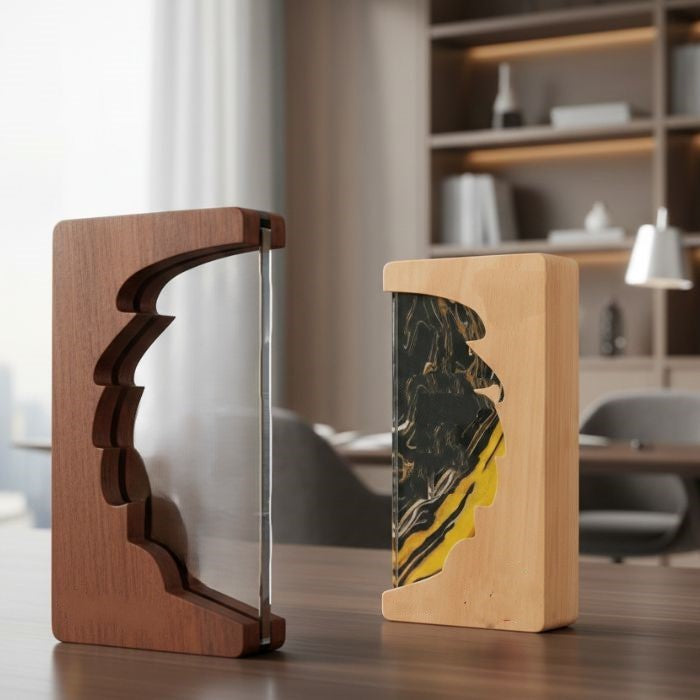 Premium Wooden Trophy Model - PT004